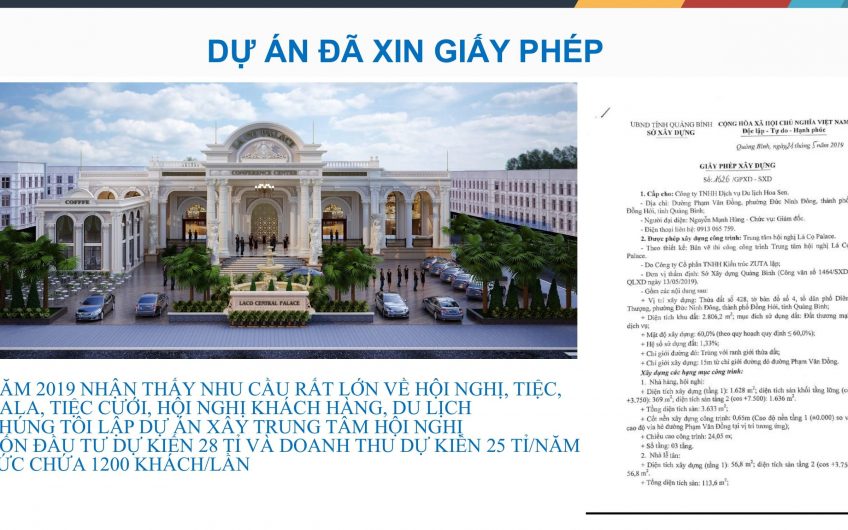 DỰ Án 2806m2 HỒ SƠ VÀ PhƯƠng Án 6