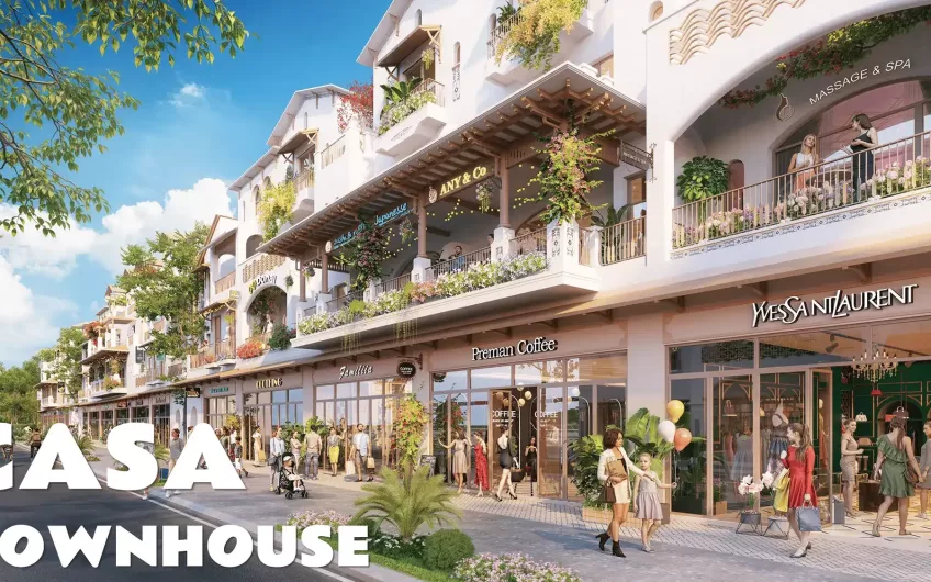 Phoi Canh San Pham Casa Townhouse Du An Blanca City Vung Tau Cua Chu Dau Tu Sun Group