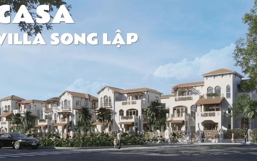 Phoi Canh San Pham Casa Villa Song Lap Du An Blanca City Vung Tau Cua Chu Dau Tu Sun Group